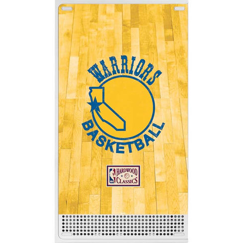 NBA Golden State Warriors Hardwood Classics Xbox Series S Console Skin